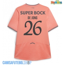 Camisa de time de futebol Porto Luuk de Jong #26 Replicas 2º Equipamento 2025-26 Manga Curta